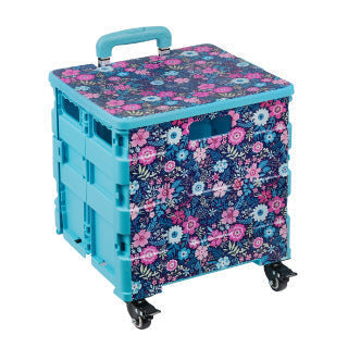 Kids storage box with wheels