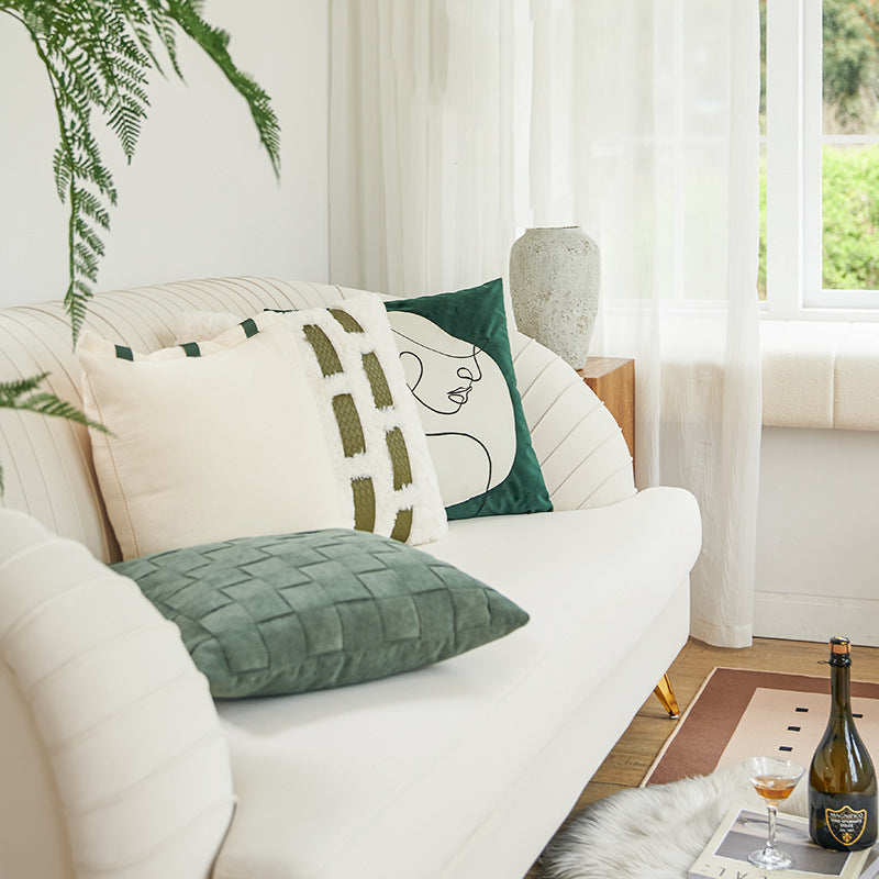 Decorative Pillowcase with modern minimalism and unique art design Madigas
