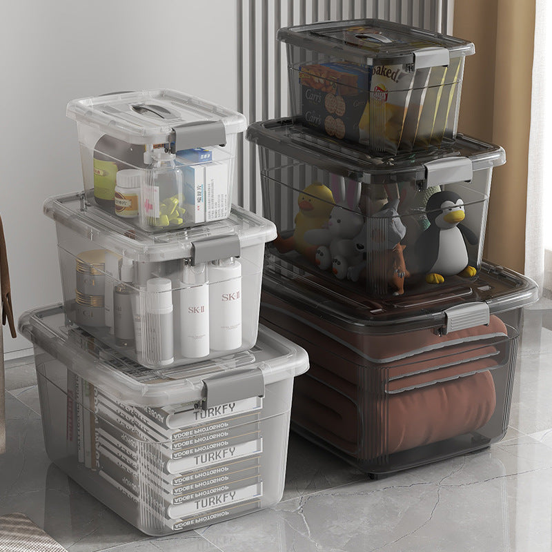 Practical And Stackable Storage Box with Wheels