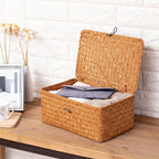 Handmade Oval Woven Storage Box