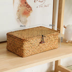 Handmade Oval Woven Storage Box