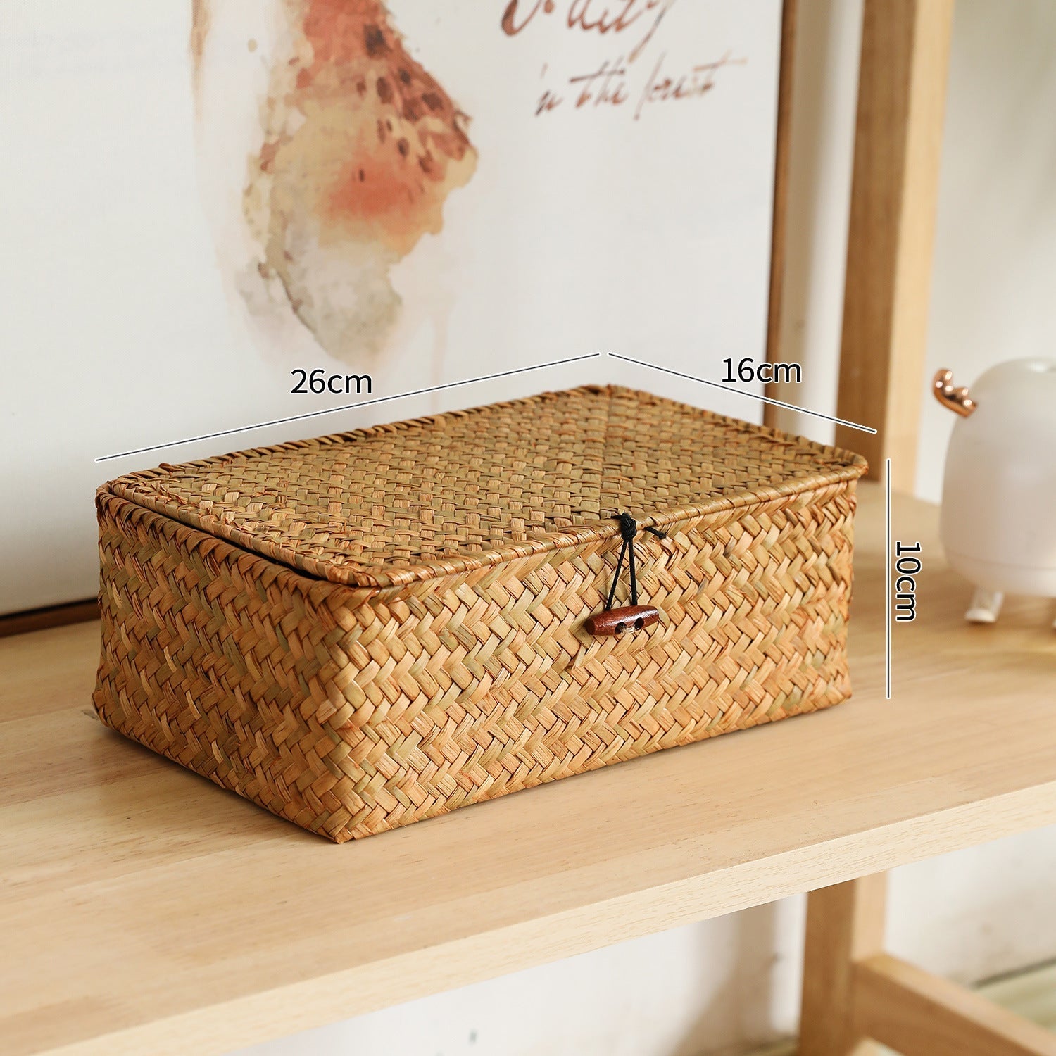 Handmade Oval Woven Storage Box