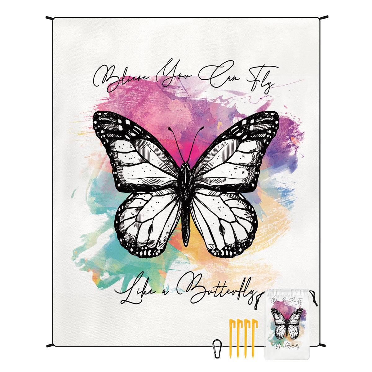 Geometric Print Tapestry Madigas