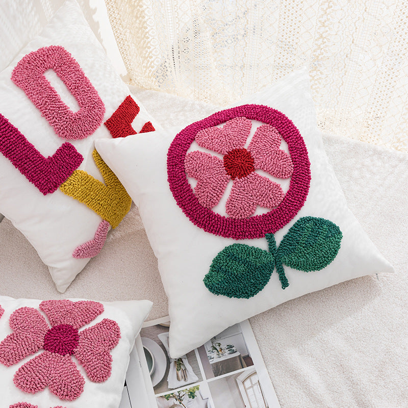Decorative Pillowcase with Heart Pattern Madigas