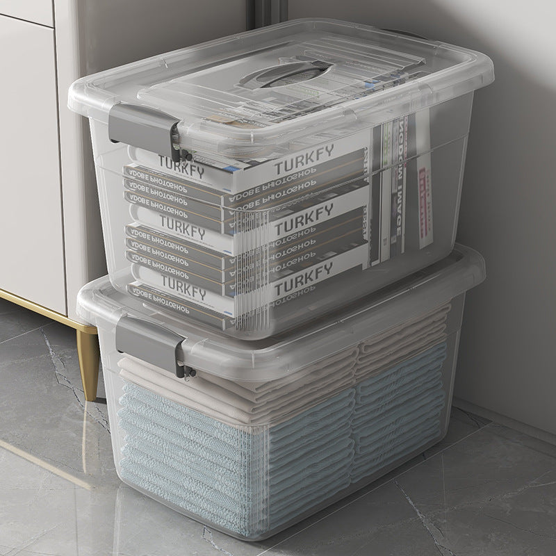 Practical And Stackable Storage Box with Wheels