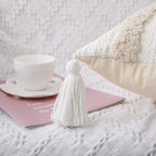Structured Pillowcase with Tassels Madigas