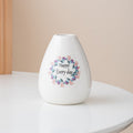 Inspirational Ceramic Bud Vase