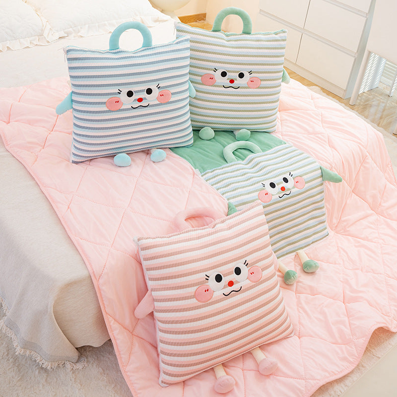 Cuddle pillow with lovable animal motif Madigas