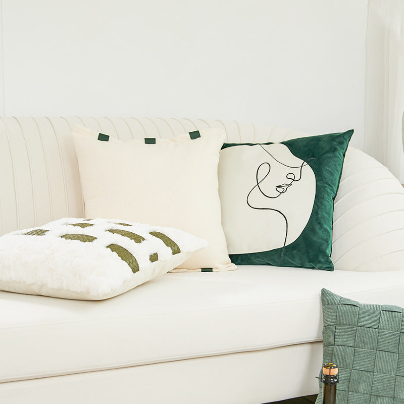 Decorative Pillowcase with modern minimalism and unique art design Madigas