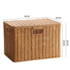 Multifunctional Storage Box Made of Natural Willow Bark