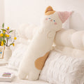 Plush neck roll with kitten motif Madigas