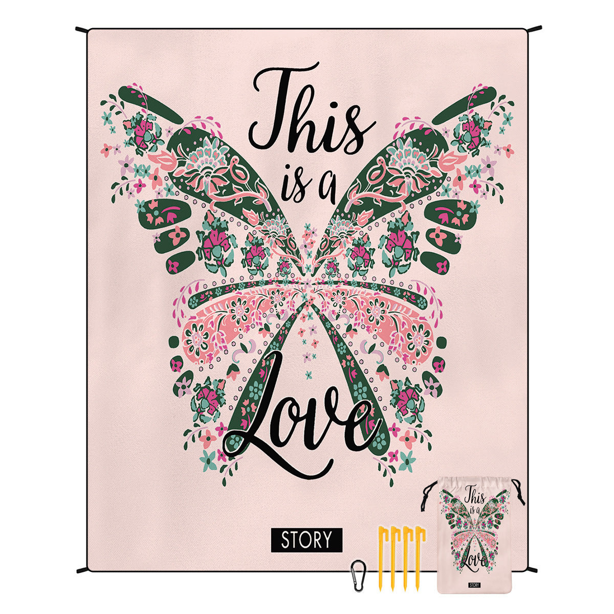 Geometric Print Tapestry Madigas