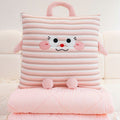 Cuddle pillow with lovable animal motif Madigas