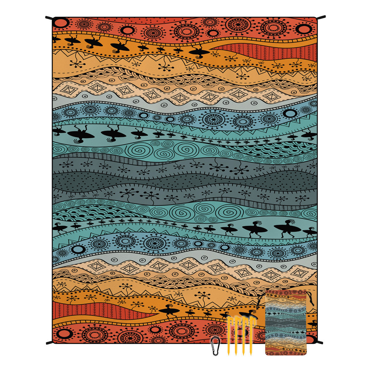 Geometric Print Tapestry Madigas