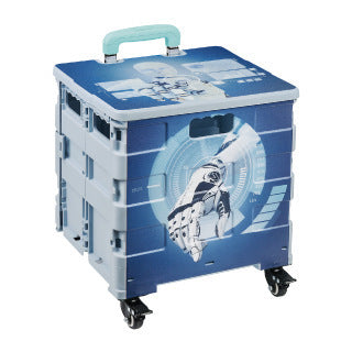 Kids storage box with wheels