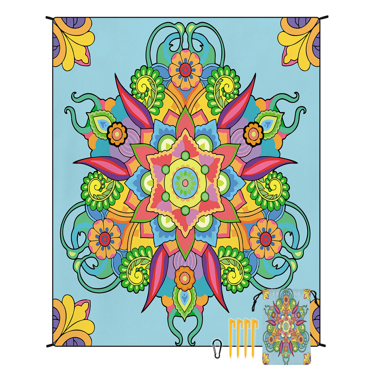 Geometric Print Tapestry Madigas