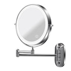 Madigas | LUMIVIEW – Rechargeable LED Magnifying Mirror with Touch Control