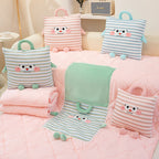 Cuddle pillow with lovable animal motif Madigas