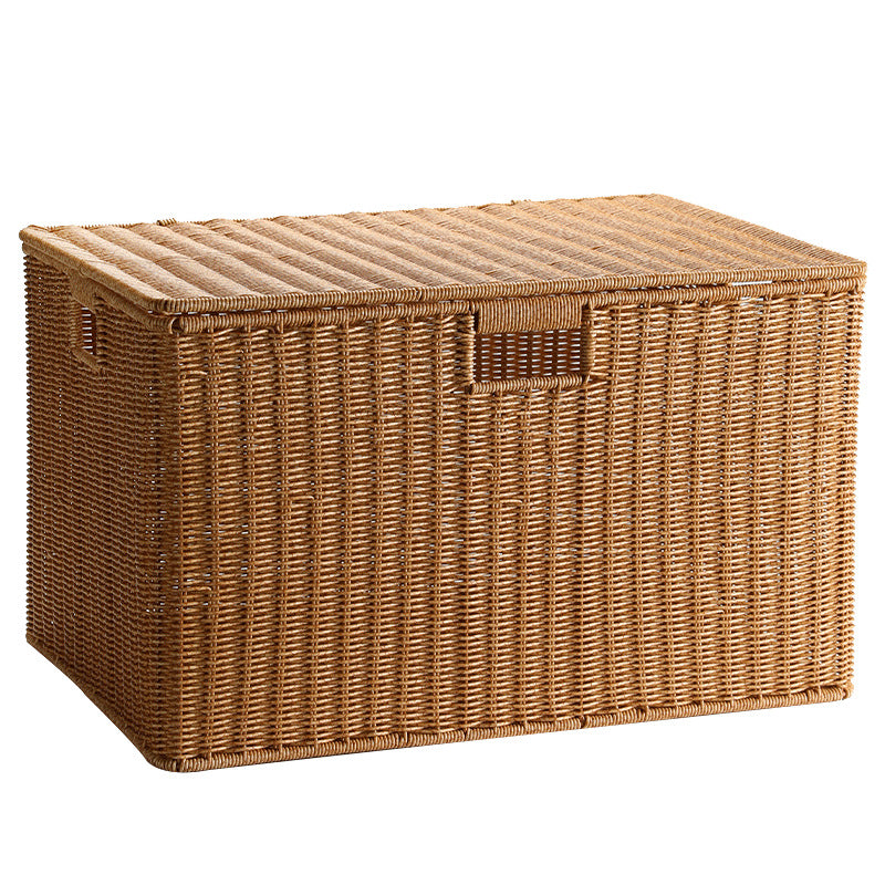 Multifunctional Storage Box Made of Natural Willow Bark