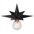 Modern star-shaped ceiling lamp