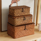 Handmade Oval Woven Storage Box