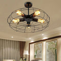Retro Cage Ceiling Lamp