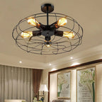 Retro Cage Ceiling Lamp