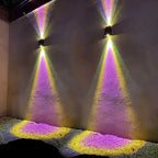 Waterproof solar lights for outdoor use – LED wall lights for garden & terrace