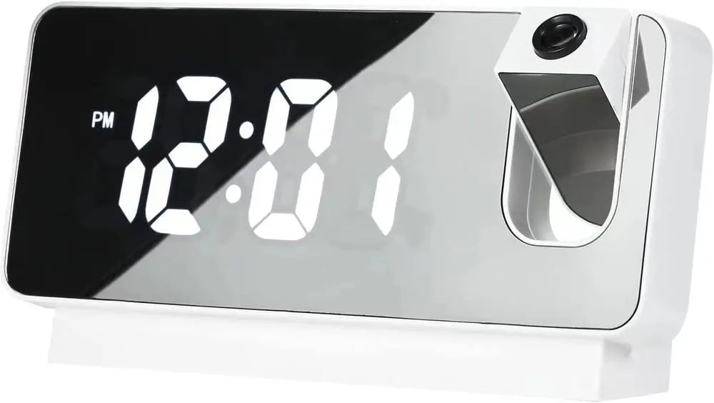 Madigas | Projection alarm clock with mirror display and large LED screen