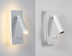 Swivel330 | Minimalistic Cylinder Wall Lamp – Adjustable 330° Rotatable LED Wall Light