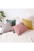 Lino Throw Pillow Cover | Madigas