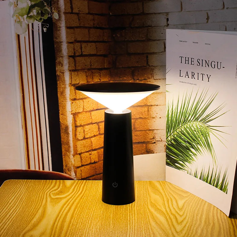 Modern Touch Table Lamp with USB