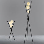 LunaGlow 3D Moon Floor Lamp modern design with tripod LED!