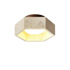 Wabi Sabi Travertine LED Ceiling Lamp