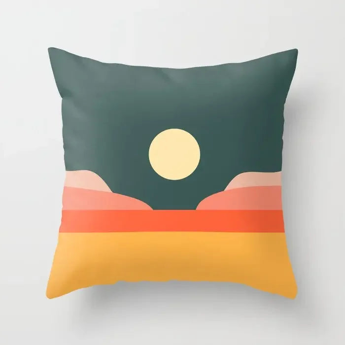 Modern Abstract Geometric Colorful Cushion Covers 45x45cm Pillow Cases Covers For Sofa Throw Cushions 60x60cm 50x50cm Trending Home Decor | Madigas