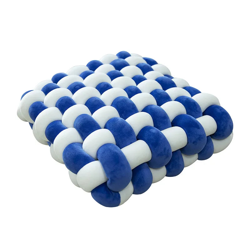 Chunky Woven Knot Cushion | Madigas