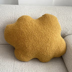 Nordic Bouclé Abstract Cushion – Minimalist Plush Pillow | Madigas
