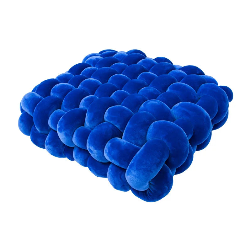 Chunky Woven Knot Cushion | Madigas