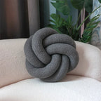 Nordic Cotton Boucle Knot Pillow | Madigas