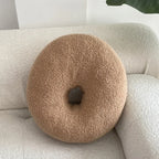 Nordic Bouclé Abstract Cushion – Minimalist Plush Pillow | Madigas