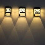 Solar Wall Light with LED – Modern Outdoor Lighting for Garden & Terrace, Wall Lights