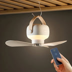 BreezeNova - PortaHaus Lamp Ceiling Fan Light with Remote Control