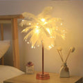 LED Spring Table Lamp Night Light USB-powered Remote Control Night Lamps
