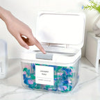 Detergent Pods Storage Box with Lid