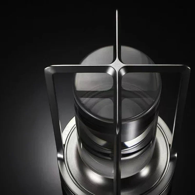 Portable wireless LED lantern with charging station