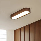 Energy-saving wood LED ceiling lamp
