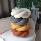 Nordic Cotton Boucle Knot Pillow | Madigas