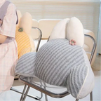 Rabbit Throw Pillow – Cute Bunny Shaped Cushion | Madigas