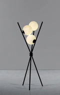 LunaGlow 3D Moon Floor Lamp modern design with tripod LED!