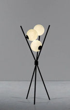 LunaGlow 3D Moon Floor Lamp modern design with tripod LED!